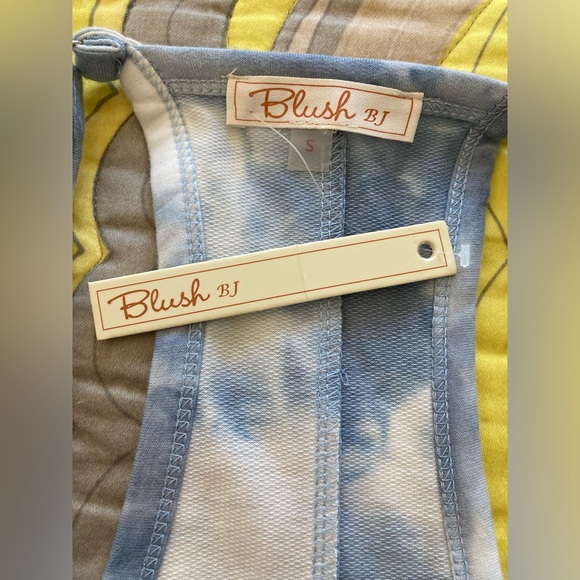 Blush Casual Loose Sleeveless Jumpsuits Adjustable Spaghetti Straps | NWT - Picture 3 of 6